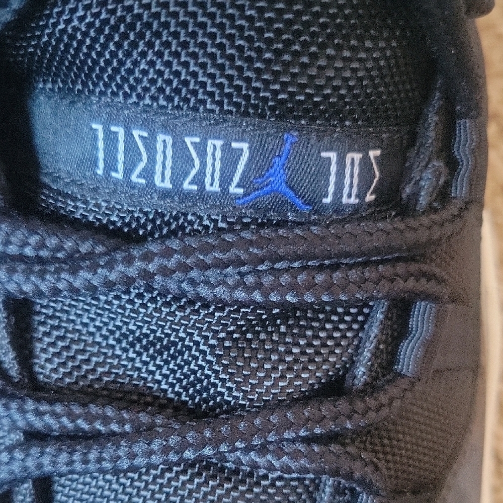 Jordan Retro11 Space Jam Black High-Top Sneakers Bascketball - Picture 11 of 12